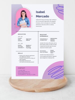 Student Resume CV