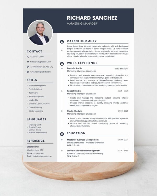 Professional CV Resume