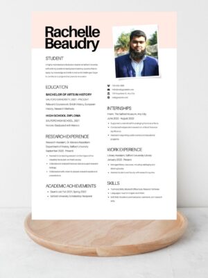 Student CV Resume