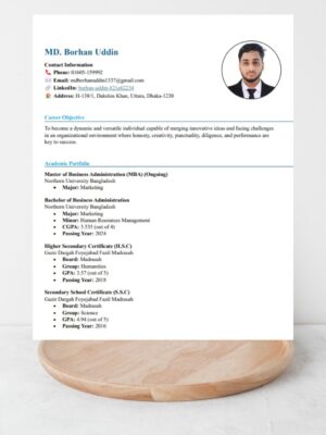 Fresher Resume