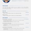 Simple Professional Marketing CV