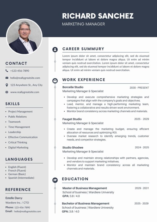 Professional CV Resume