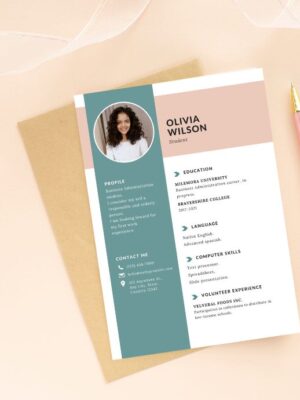 Fresher CV Template