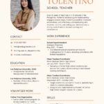 curriculum vitae for student teacher