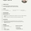 teacher resume template