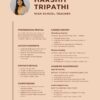 curriculum vitae for student teacher