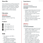 software developer resume builder