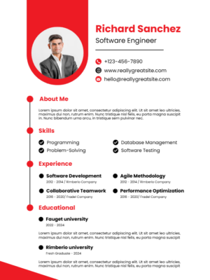 entry level software engineer resume