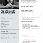 resume for software engineer internship