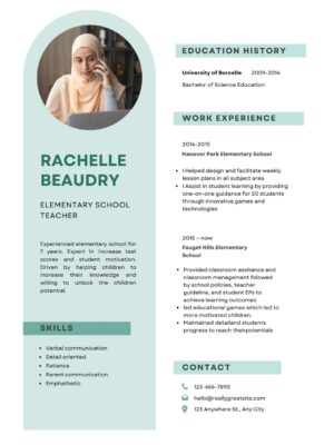 special education teacher resume