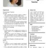 english instructor resume